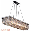 Remise carré en cristal pendentif lumière cuisine lustre moderne 71002